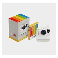 Polaroid Now Gen 3 Pebble White bundle with Color Film (8 photos)