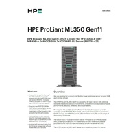 HPE PL ML350g11 4514Y (2.0G/16C) 2x32G (P64706) 2x480G SSD 2x1000W MR408i-o/4G 8-24SFF 4x1G Smart Choice