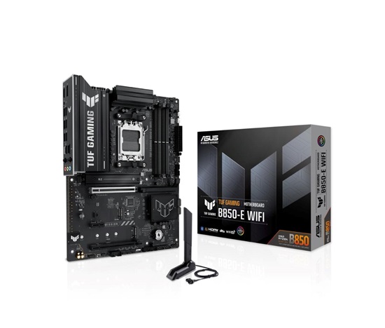 ASUS MB Sc AM5 TUF GAMING B850-E WIFI, AMD B850, 4xDDR5, 1xDP, 1xHDMI, WiFi, ATX