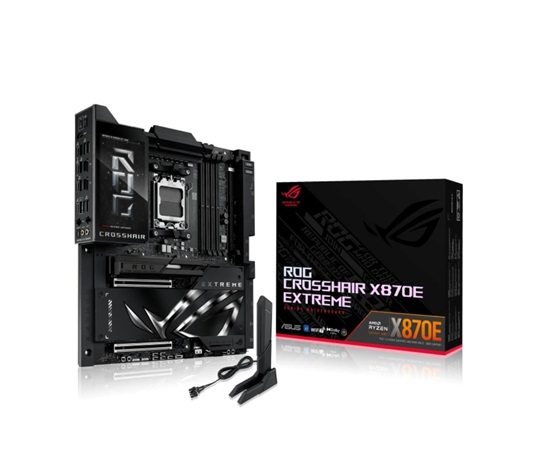 ASUS MB Sc AM5 ROG CROSSHAIR X870E EXTREME, AMD X870, 4xDDR5, 1xHDMI, 2xThunderbolt, WiFi, E-ATX