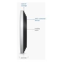 UBNT UniFi U7-Pro-XG, bez PoE adaptéru, bílá