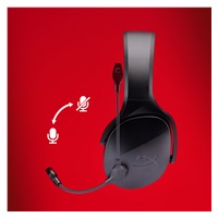 HyperX Cloud Jet Dual Wireless Gaming Headset, černá
