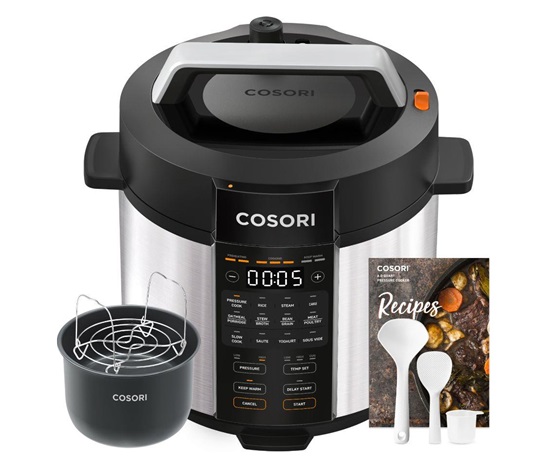 BAZAR - Cosori Multicooker CMC  - multifunkční tlakový hrnec 5.7L - Poškozený obal (Komplet)