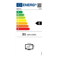 Apple Studio Display - Standard Glass - Tilt- and Height-Adjustable Stand