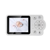 EVOLVEO Baby Monitor N3, LCD displej, IR přísvit, modrá