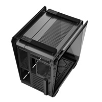 ASUS case TUF GAMING GT502 HORIZON, Mid Tower, průhledná bočnice, 4x 120mm ARGB Fan, černá
