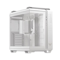 ASUS case TUF GAMING GT502 HORIZON, Mid Tower, průhledná bočnice, 4x 120mm ARGB Fan, bílá