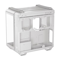 ASUS case TUF GAMING GT502 HORIZON, Mid Tower, průhledná bočnice, 4x 120mm ARGB Fan, bílá