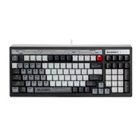 A4tech Bloody B950 podsvícená mechanická herní klávesnice RGB, Brown Switch, USB, CZ,  šedá