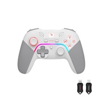 A4tech Bloody GPW70, gamepad, RGB, Dual mode 2,4G+USB, bílá