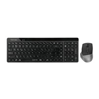 A4tech FG2400 Air2, bezdrátový kancelářský set klávesnice s myší, CZ, černá