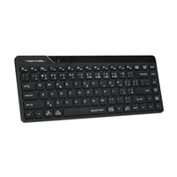 A4tech FStyler FBK22 AS, bezdrátová Dual mode Bluetooth+2,4G klávesnice, CZ, černá