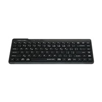 A4tech FStyler FBK22 AS, bezdrátová Dual mode Bluetooth+2,4G klávesnice, CZ, černá