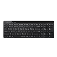 A4tech FStyler FBK23 AS, bezdrátová Dual mode Bluetooth+2,4G klávesnice, CZ, černá