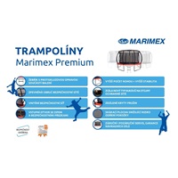 Marimex Premium trampolína 457 cm + vnitřní ochranná síť + schůdky ZDARMA