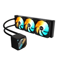 GIGABYTE Vodní chladič GAMING 360, 3x120mm, ARGB, LGA1851, AM5, černá