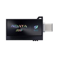 ADATA Externí SSD SC730 1TB, USB-C/A, USB 3.2 Gen2, černá