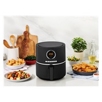 Tefal Ultra Fry EY1118 horkovzdušná fritéza, 4.2 l, od 80 do 200 °C, černá