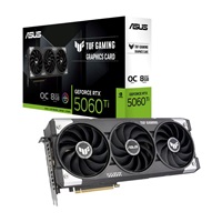 ASUS VGA NVIDIA GeForce RTX 5060 Ti TUF GAMING OC 8G, 8GB GDDR7, 3xDP, 1xHDMI