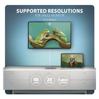 BAZAR - AXAGON HMC-6G2L, USB 10Gb/s hub, 2x USB-A, 1x USB-C, HDMI 4k/60, RJ-45, PD 100W, kabel USB-C 15cm - Po opravě