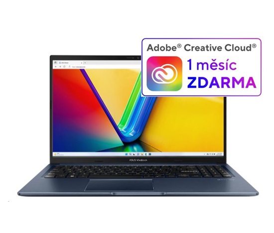 ASUS NTB Vivobook 15 (M1502YA-NJ699W), R7-5825U, 15.6" 1920 x 1080, 16GB, 512GB SSD, AMD Radeon, W11 Home, Blue