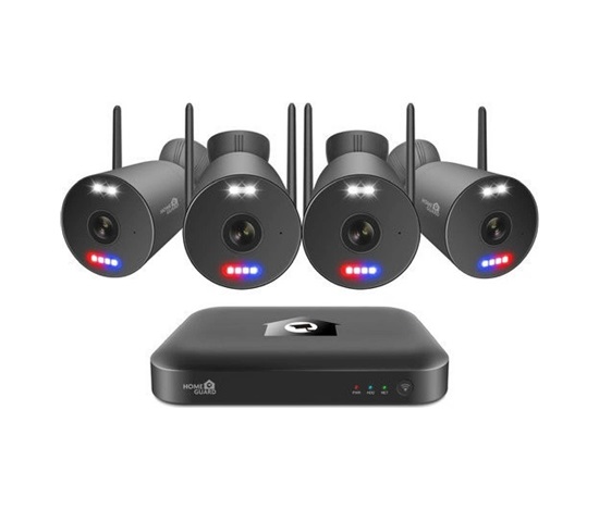 iGET HOMEGUARD HGNVK109104 - Wireless 3K NVR 10CH + 4x WiFi 3K kamera