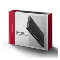 AXAGON EE25-XA6C, USB-C 5Gbps - SATA 6G, 2.5" kovový ALINE box