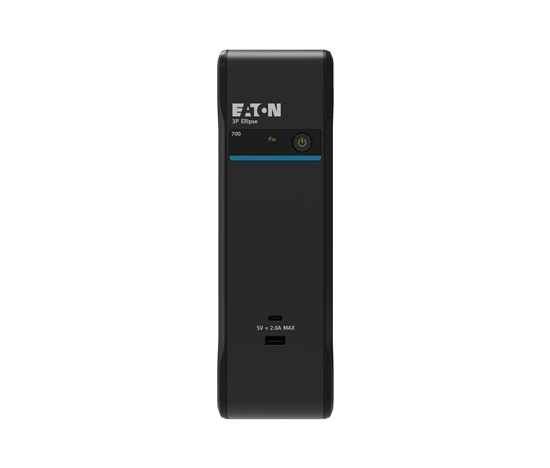 Eaton 3P Ellipse UPS USB FR, 1300 VA, 840 W, Vstup: C14, Výstupy: (4) Typ E, (4) Pouze přepěťová ochrana Typ E, USB nabí