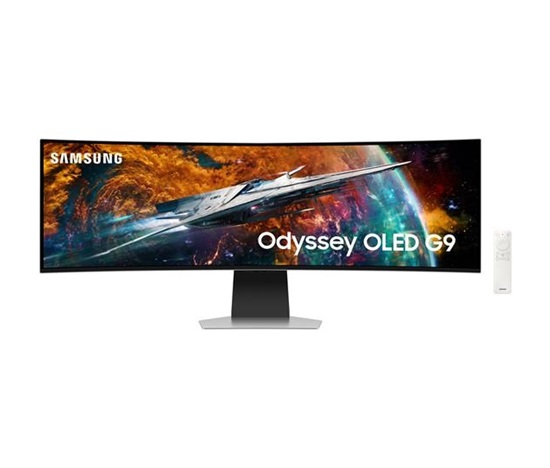 BAZAR - #SAMSUNG 49" Odyssey OLED G9(G95SC) Smart LS49CG950SUXDU-prohnutý,OLED,5120x1440 Double QHD,0,03ms,240Hz,HDMI,DP