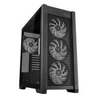 BAZAR - ASUS case TUF GAMING CASE (GT302) TG, Mid Tower, 4x 140mm ARGB Fan, černá - Poškozený obal (Komplet)