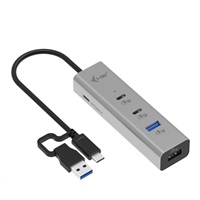 i-tec Universal Charging Metal HUB 2x USB-C + 2x USB-A Port, PD 85W