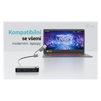 i-tec Universal KVM HUB 2x USB-C + 2x USB-A 3.0 Port