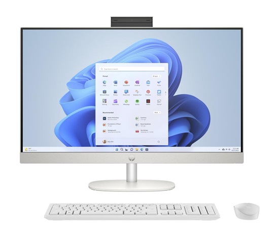HP AiO 27-cr2009nc, 27" FHD, Touch, Ultra7 255U, RAM 32GB DDR5, SSD 1TB, Win 11 Home, GamePass 3měsíce zdarma