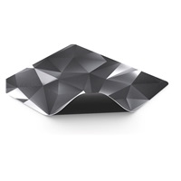 Endorfy Podložka pod myš Crystal Black L, 40 x 45 cm, Voděodolná, Černá