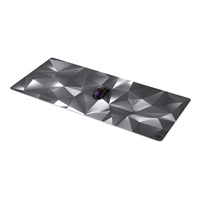 Endorfy Podložka pod myš Crystal Black XL, 90 x 40 cm, Voděodolná, Černá