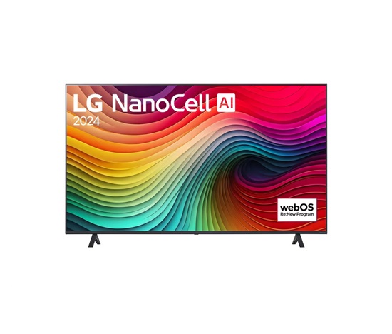 LG NANO82 50" TV, 4K Ultra HD, NanoCell, Direct LED, HDR, WiFi, Bluetooth, webOS, ThinQ, HDMI
