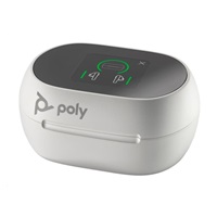 BAZAR - Poly Voyager Free 60+ bluetooth headset, USB-C adaptér, dotykové nabíjecí pouzdro, bílá - Rozbaleno (Kompl