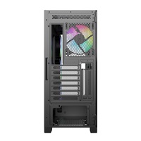 VeinX case GL29AL-BK, ATX, Průhledná bočnice, 4x 120mm ARGB Fan, ARGB Hub, Černá