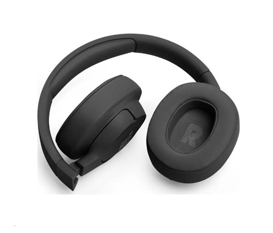 BAZAR - JBL Tune 720BT Black bezdrátová sluchátka přes uši, Bluetooth 5.3, černá - poškozený obal