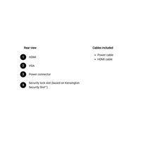 DELL LCD SE2225HM - 22"/VA/LED/1920x1080/16:9/100Hz/5ms/3000:1/HDMI/VGA/VESA/3YNBD (210-BQZS)