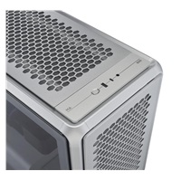 Cooler Master case MasterFrame 600, Průhledná bočnice, ATX, 3x 140mm ARGB Fan, 1x 120mm ARGB Fan, ARGB Hub, Stříbrná