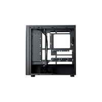 Cooler Master case Elite 502 Lite, Průhledná bočnice, ATX, 1x 120mm Fan, černá