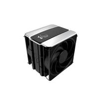 Cooler Master CPU Chladič V4 ALPHA 3DHP BLACK, 2x120mm, LGA1851, AM5, černá