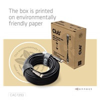 Club3D Kabel aktivní hybridní optický HDMI 2.1 8K60Hz/4K120Hz, (M/M), 50m