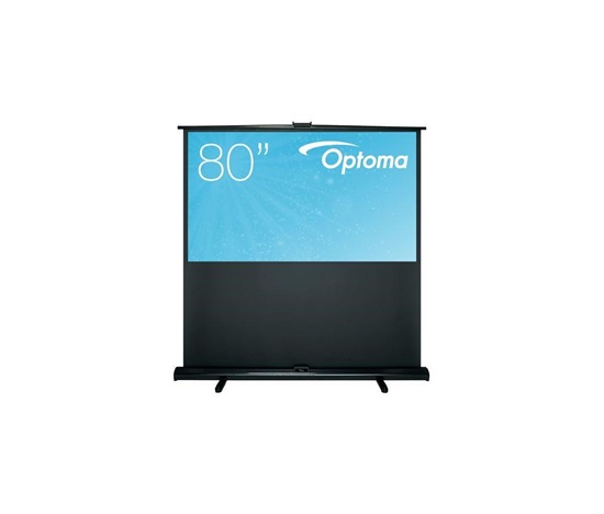 BAZAR - Optoma stativové plátno DP-9080MWL, 80", 16:9 - Po opravě (Komplet)