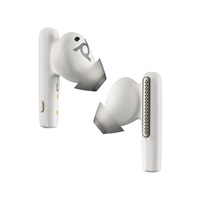 Poly Voyager Free 60 MS Teams bluetooth headset, BT700 USB-C adaptér, nabíjecí pouzdro, bílá