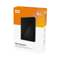 BAZAR - WD My Passport Portable 4TB, Externí HDD, USB 3.0, černá (Bez příšlušenství) – náhled 6