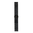 Garett univerzální řemínek 22 mm, černý kovový, typ Solid