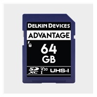 Delkin SD Advantage 660X UHS-I U3 (V30) R90/W90 64GB