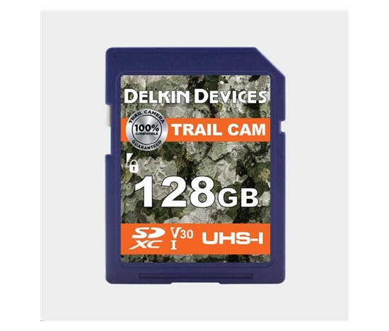 Delkin SDXC Trail Cam R100/W75 (V30) 128GB